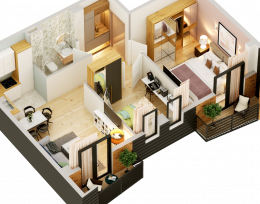 for sale 3-room apartment inn New boulevard